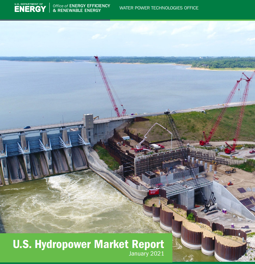 [DOE] U.S. Hydropower Market Report 2021 발간