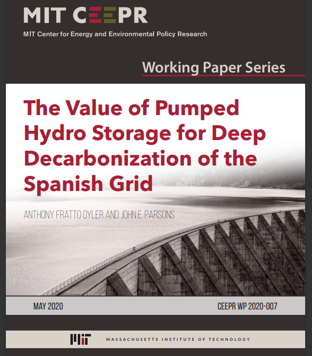 [MIT] The Value of Pumped Hydro Storage for Deep Decarbonization of the ...